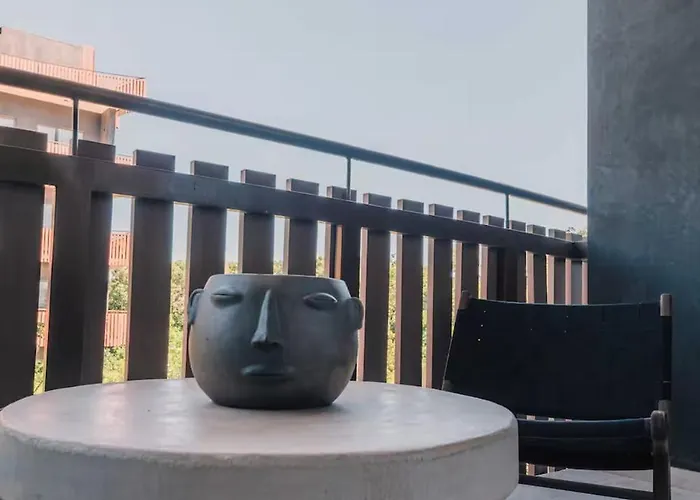 Apartment Bt Homes - Tulum, Moderno Cerca Del Mar Con Piscina Y Balcon