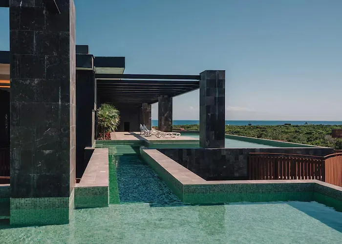 Apartment Bt Homes - Tulum, Moderno Cerca Del Mar Con Piscina Y Balcon Tulum